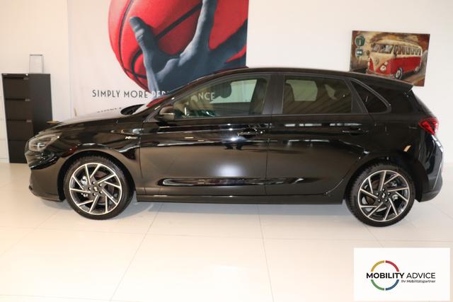 Hyundai i30 N Line 1.5 TGDi 117 kW (160 PS) Navigationssystem, DAB, Bluetooth, Android Auto, Apple CarPlay, 2-Zonen-Klimaautomatik, R&uuml;ckfahrkamera, Sitzheizung, Lenkradheizung, 18" Leichtmetallfelgen, uvm. 