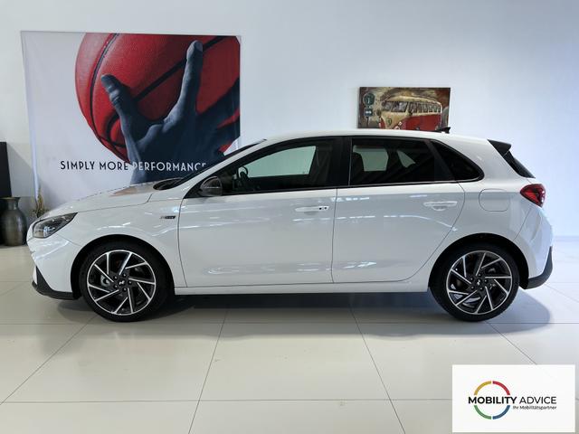 Hyundai i30 PD N-Line 1,5 TGDi 48V Serenity White, Beispielbilder, ggf. teilweise mit Sonderausstattung