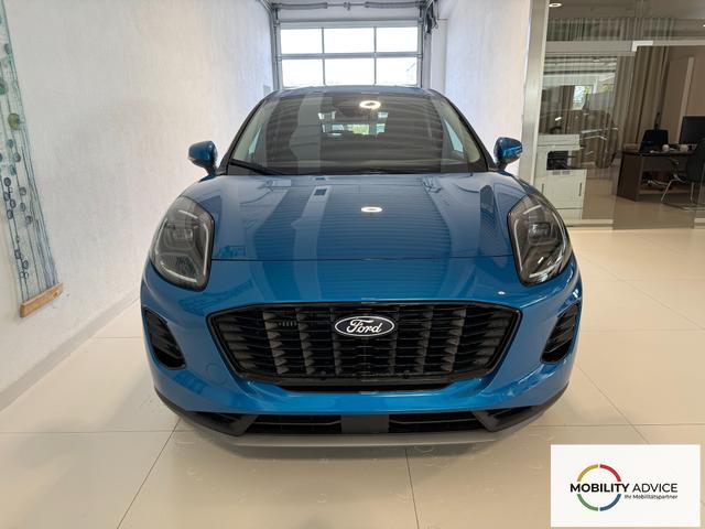 Ford Puma Titanium Digital Aqua Blau