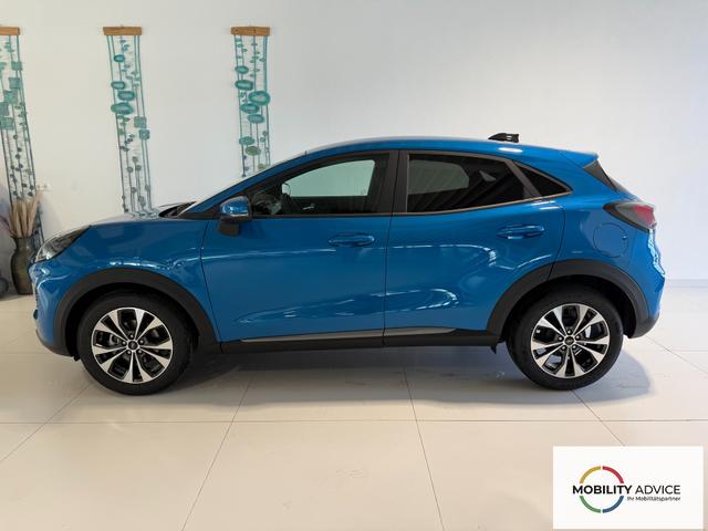 Ford Puma Titanium Digital Aqua Blau