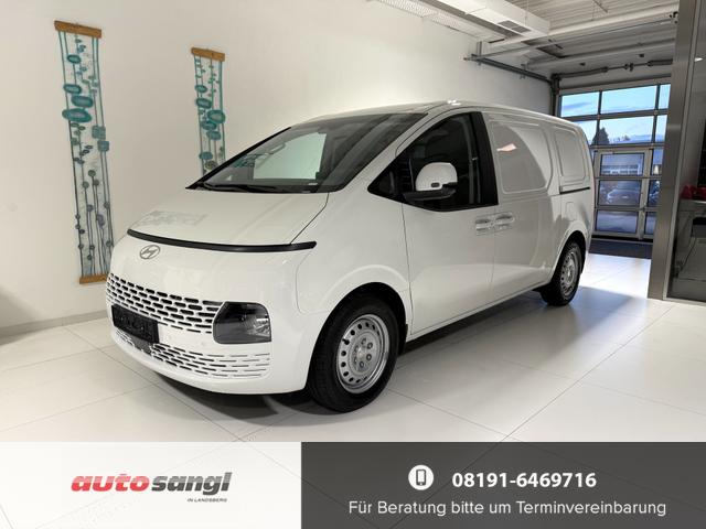 Hyundai Staria - Kastenwagen 1.6 T-GDi HEV 165 kW (224 PS) Sitz-Paket, Lenkradheizung, Sitzheizung, Klimaautomatik, DAB, Navigationssystem, Android Auto, Apple CarPlay, Einparkhilfe vorne und hinten, R&uuml;ckfahrkamera, 17 Zoll Stahlfelgen, Reserverad, uvm.