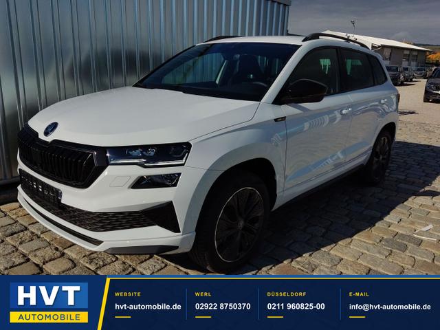 Skoda Karoq - Sportline 2.0 TSI 190 PS 4x4 DSG Navi-Anh&auml;ngerkupplung-Garantie-LED-Matrix-AppleCarPlay-Android-Auto-ACC-Kessy-2-Zonen-Klimaautomatik-18''Alu-Sofort