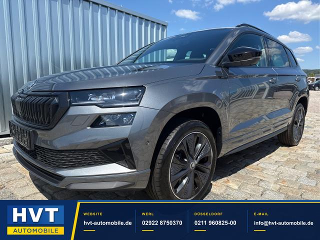 Skoda Karoq - Sportline 1,5 TSI 150 PS DSG -5 Jahre Garantie-Navi-4x Sitzheizung-Canton Sound-Anh&auml;ngerkupplung-LED-Matrix-AppleCarPlay-Android-Auto-ACC-Kessy-2-Zonen-Klimaautomatik-18''Alu-Sofort