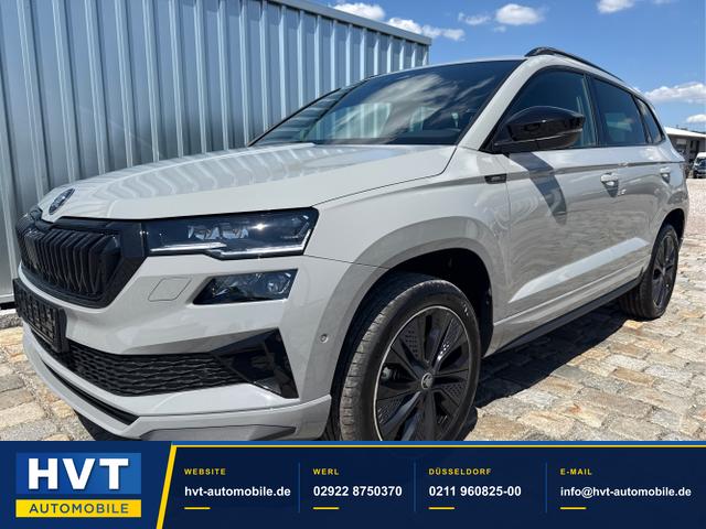 Skoda Karoq - Sportline 1,5 TSI 150 PS DSG -5 Jahre Garantie-Navi-4x Sitzheizung-Canton Sound-Anh&auml;ngerkupplung-LED-Matrix-AppleCarPlay-Android-Auto-ACC-Kessy-2-Zonen-Klimaautomatik-18''Alu-Sofort