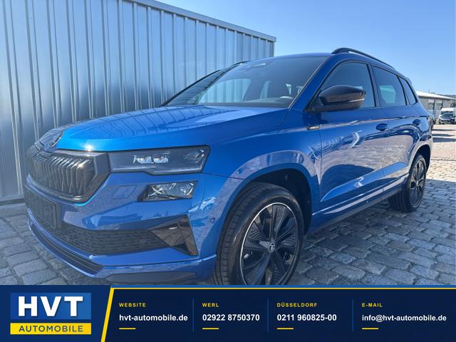 Skoda Karoq - Sportline 1,5 TSI 150 PS DSG -5 Jahre Garantie-Navi-4x Sitzheizung-Canton Sound-Anh&auml;ngerkupplung-LED-Matrix-AppleCarPlay-Android-Auto-ACC-Kessy-2-Zonen-Klimaautomatik-18''Alu-Sofort