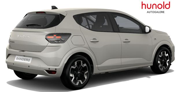 Dacia Sandero Journey 1.2 Eco-G 120 LPG/Benzin AUTOMATIK, NEUES MODELL, 3J Garantie, 16" ALU, Klimaautomatik, Lederlenkrad, Parksensoren vorn/hinten, R&uuml;ckfahrkamera, Toter-Winkel, Hands-Free, Tempomat, Multimedia System 10" + Smartphone-Spiegelung, 4x FH elektr, NSW, Armlehne 