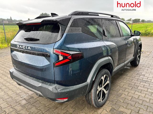 Dacia Bigster Journey FULL-HYBRID 155 (Benzin+Elektro), BLAU-METALLIC/DACH SCHWARZ, BEHEIZTE FRONTSCHEIBE, SITZHEIZUNG, LENRADKRADHEIZUNG, TOTER-WINKEL-ASSISTENT, PARKSENSOREN VORN/HINTEN, MULTIVIEW-KAMERA, 18" ALUFELGEN, PRIVACY-GLAS, NAVIGATION, ELEKTR. HECKKLAPPE, ACC 
