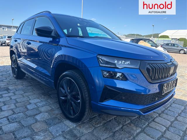Skoda / Karoq / Blau / / / , Beispielbilder, ggf. teilweise mit Sonderausstattung