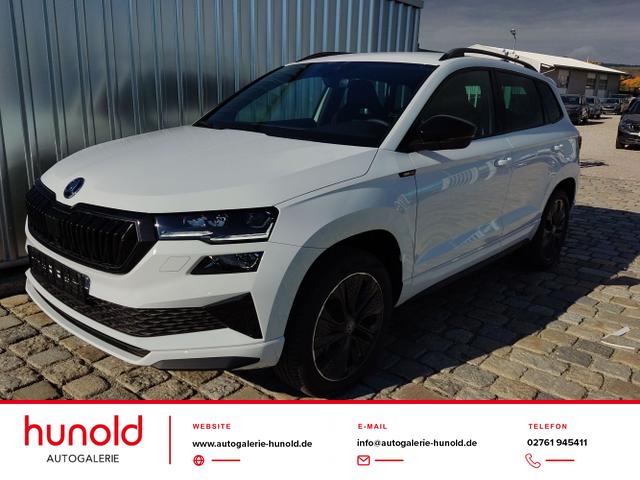 Skoda Karoq - Sportline 2.0 TSI 190 PS 4x4 DSG Navi-Anh&auml;ngerkupplung-Garantie-LED-Matrix-AppleCarPlay-Android-Auto-ACC-Kessy-2-Zonen-Klimaautomatik-18''Alu-Sofort