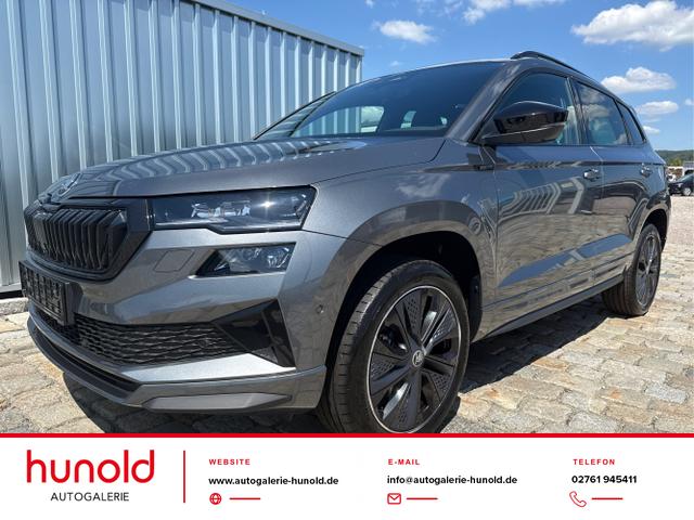 Skoda Karoq - Sportline 1,5 TSI 150 PS DSG -5 Jahre Garantie-Navi-4x Sitzheizung-Canton Sound-Anh&auml;ngerkupplung-LED-Matrix-AppleCarPlay-Android-Auto-ACC-Kessy-2-Zonen-Klimaautomatik-18''Alu-Sofort