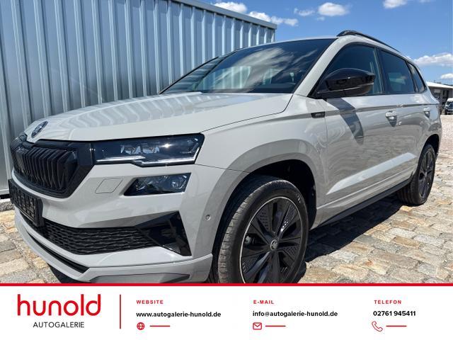 Skoda Karoq - Sportline 1,5 TSI 150 PS DSG -5 Jahre Garantie-Navi-4x Sitzheizung-Canton Sound-Anh&auml;ngerkupplung-LED-Matrix-AppleCarPlay-Android-Auto-ACC-Kessy-2-Zonen-Klimaautomatik-18''Alu-Sofort