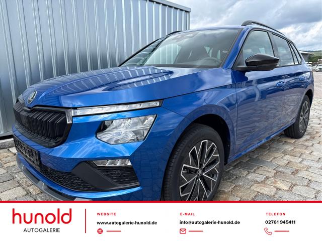 Skoda Kamiq - Dynamic Sport Edition 1.5 TSI 150 PS DSG Anh&auml;ngerkupplung-AppleCarPlay-AndroidAuto-Winterpaket-Alcantara-DAB-Tempomat-Kamera-SunSet-el.Heckklappe-17''Alu-Sofort