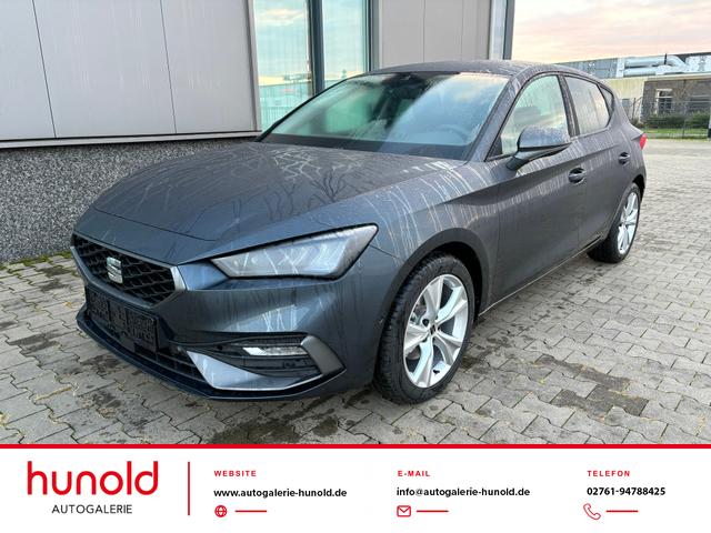 Seat Leon - Style 1.5 TSI 115PS, 5 Jahre Garantie, 16" Alu, Climatronic, Parksensoren vorn/hinten, Media System PLUS 12,9"/Bluetooth, Tempomat, Full Digital Cockpit, LED-Scheinwerfer, M-Lederlenkrad, Reserverad, Verkehrszeichenerkennung