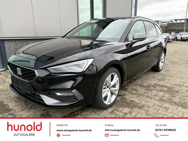 Seat Leon Sportstourer - Style 1.5 TSI 115PS, 5 Jahre Garantie, 16" Alu, Climatronic, Parksensoren vorn/hinten, Media System PLUS 12,9"/Bluetooth, Tempomat, Full Digital Cockpit, LED-Scheinwerfer, M-Lederlenkrad, Reserverad, Verkehrszeichenerkennung
