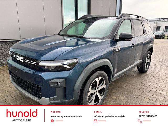 Dacia Bigster - Journey FULL-HYBRID 155 (Benzin+Elektro), BLAU-METALLIC/DACH SCHWARZ, BEHEIZTE FRONTSCHEIBE, SITZHEIZUNG, LENRADKRADHEIZUNG, TOTER-WINKEL-ASSISTENT, PARKSENSOREN VORN/HINTEN, MULTIVIEW-KAMERA, 18" ALUFELGEN, PRIVACY-GLAS, NAVIGATION, ELEKTR. HECKKLAPPE, ACC