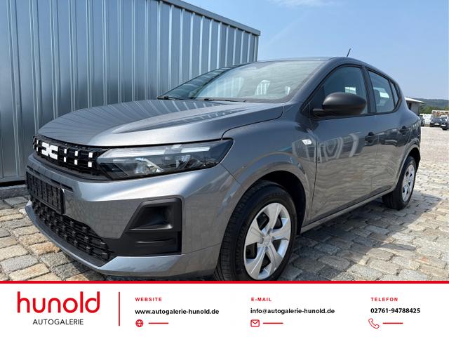 Dacia Sandero - Essential 1,0 100 TCe 74 kW/100 PS-6 Gang-MJ 2026-15&ldquo; Stahlfelgen-Garantie-PDC hinten-Lane Assist-LED-Tempomat-Klimaanlage-DAB-Bluetooth