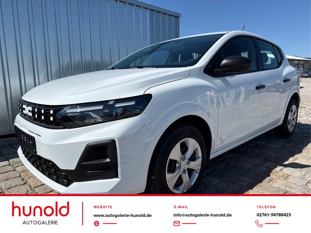 Dacia Sandero - Essential 1,0 100 TCe 74 kW/100 PS-6 Gang-MJ 2026-15&ldquo; Stahlfelgen-Garantie-PDC hinten-Lane Assist-LED-Tempomat-Klimaanlage-DAB-Bluetooth
