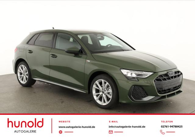 Audi A3 Sportback - TFSI 110 kW S line 35 S-tronic S-LINE, AHK, Matrix, Navi, el. Klappe, Kamera, 3 J.-Garantie