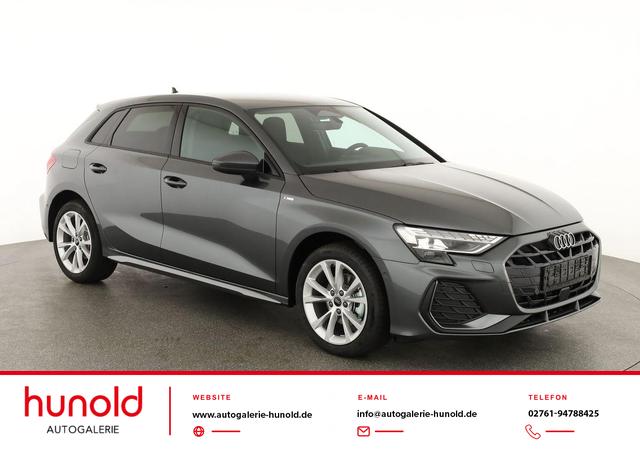 Audi A3 Sportback - TFSI 110 kW S line 35 S-tronic S-LINE, AHK, Matrix, Navi, el. Klappe, Kamera, 3 J.-Garantie