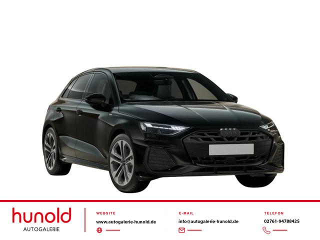 Audi A3 Sportback - S line TFSI quattro GV3+AHK+Matrix+Alu18+Navi+Cam+eHeck+Sound+ACC+Black