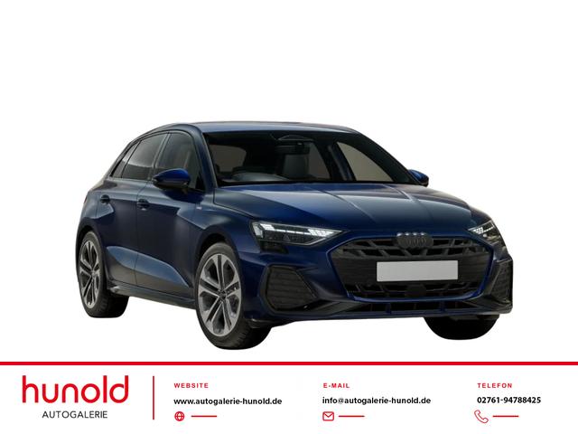Audi A3 Sportback - S line TFSI quattro GV3+AHK+Matrix+Alu18+Navi+Cam+eHeck+Sound+ACC+Black