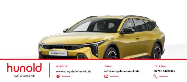 Kia K4 Sportswagon - SW 1.6 T-GDI 132 kW GT-LINE DCT7