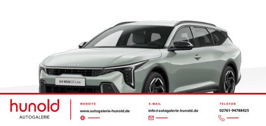 Kia K4 Sportswagon - SW 1.6 T-GDI 132 kW GT-LINE DCT7