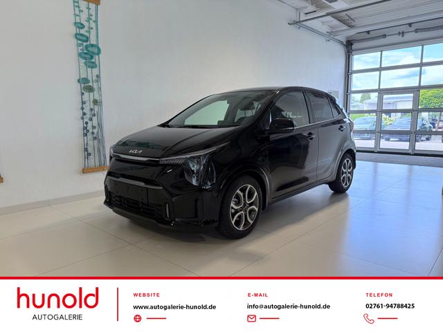 Kia Picanto - Gold 1,0 GDI AMT5 Automatik 50 kW (68 PS) Klimaanlage, Sitzheizung, Lenkradheizung, Navigationssystem, Radio, DAB, Android Auto, Apple CarPlay, Freisprecheinrichtung, Bluetooth, R&uuml;ckfahrkamera, 15 Zoll Leichtmetallfelgen, uvm.