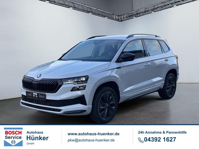 Skoda Karoq - Sportline 1,5 TSI DSG 2ZKlima AHK 4x Sitzheizung beheizte Frontscheibe Canton Totewinkel 5J Garantie