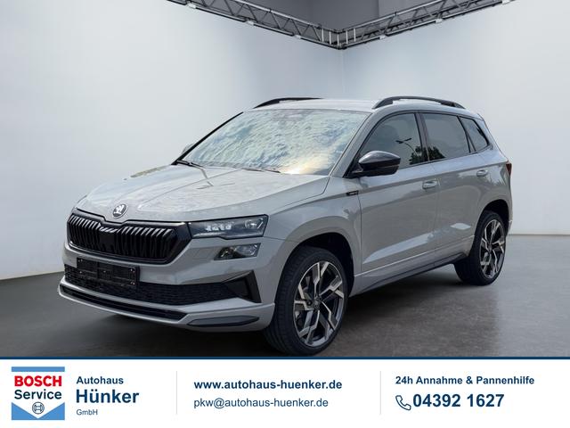 Skoda Karoq - Sportline 1,5 TSI DSG 2ZKlimaautomatik Canton Anh&auml;ngerkupplung Totewinkel Assistent 2 x Einparkhilfe Kamera 19 Zoll Felgen adaptiver Tempomat 5J Garantie