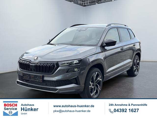 Skoda Karoq - Sportline 2,0 TSI 4x4 DSG 2ZKlimaautomatik Canton Anh&auml;ngerkupplung Totewinkel Assistent 2 x Einparkhilfe Kamera 19 Zoll Felgen adaptiver Tempomat 5J Garantie