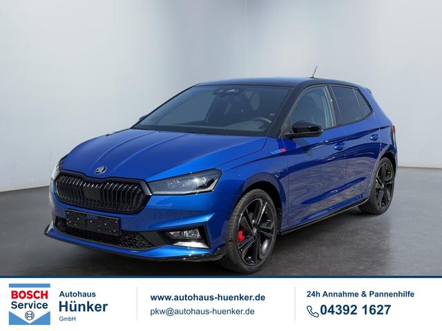 Skoda Fabia - 130 1,5 TSI DSG 2 ZoKlima ACC Navi 2x Einparkhilfe Kessy 18 Zoll beheiztes Lenkrad Sitzheizung Sunset 5J Garantie