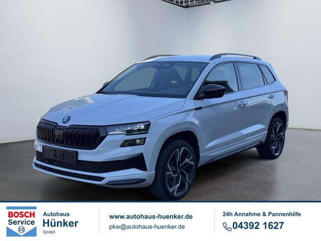 Skoda Karoq - Sportline 2,0 TDI DSG 2ZKlimaautomatik Canton Anh&auml;ngerkupplung Totewinkel Assistent 2 x Einparkhilfe Kamera 19 Zoll Felgen adaptiver Tempomat 5J Garantie