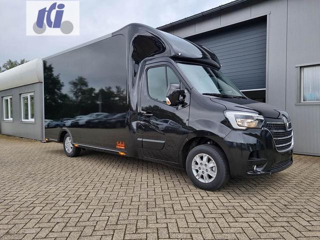 Renault Master Kastenwagen Kofferaufbau 2.3 dCi 165PS 3,5t 3-Sitzer Klima Navi Rückf.Kamera Hecktüren 270° Innenraumverkleidung Laderaum 4100x2120 