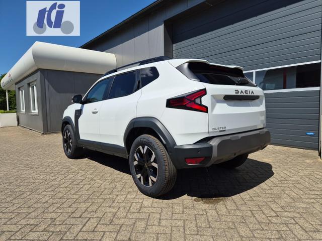 Dacia Duster Extreme Hybrid 140PS Automatik 1.6 SCE Lenkradheizung Sitzheizung 4x Kamera Teil-Leder Klimaautomatik Bluetooth Apple Carplay Android Auto PDC v+h 2xKeyless 17-LM 