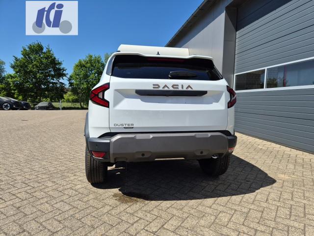 Dacia Duster Extreme Hybrid 140PS Automatik 1.6 SCE Lenkradheizung Sitzheizung 4x Kamera Teil-Leder Klimaautomatik Bluetooth Apple Carplay Android Auto PDC v+h 2xKeyless 17-LM 