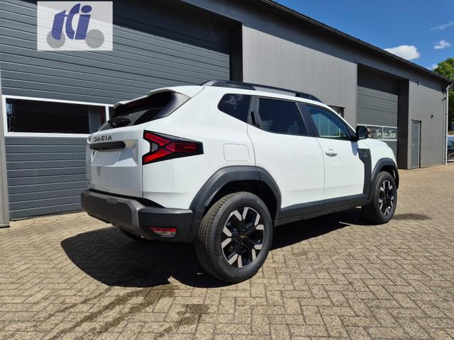 Dacia Duster Extreme Hybrid 140PS Automatik 1.6 SCE Sitzheizung Klimaautomatik 4x Kamera elektr.Parkbremse Teil-Leder Bluetooth Apple Carplay Android Auto PDC v+h 2xKeyless 17-LM 