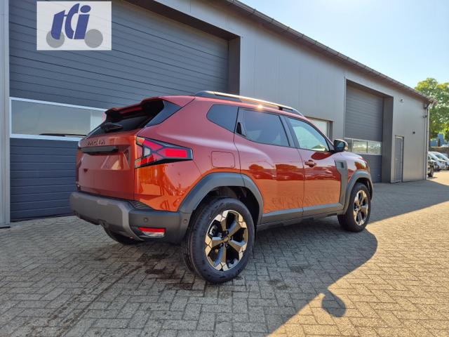 Dacia Duster Extreme Hybrid 140PS Automatik 1.6 SCE Sitzheizung Klimaautomatik 4x Kamera elektr.Parkbremse Teil-Leder Bluetooth Apple Carplay Android Auto PDC v+h 2xKeyless 18-LM 
