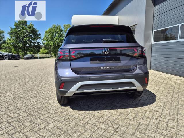 Volkswagen T-Cross 1.0 TSI 116PS DSG Life LED-Matrix-Scheinwerfer Klimaautomatik Sitzheizung PDC Rückf.Kamera 17-LM abged.Scheiben 2xKeyless DAB+ Bluetooth Touchscreen Apple CarPlay Android Auto 