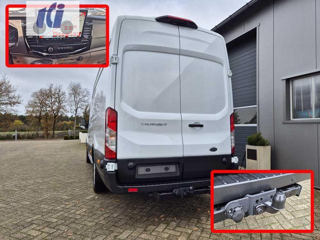 Ford Transit 350 L4H3 2.0 EcoBlue 130PS Trend Heckantrieb 3,5t 2-Sitzer AHK Sitzheizung Frontscheibe beheizb. Klimaautomatik Navi PDC v+h Bluetooth DAB Apple CarPlay Android Auto Tempomat Ganzj.Reifen 