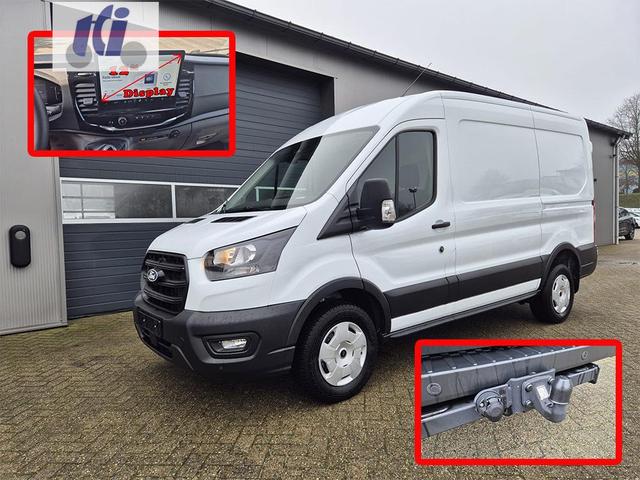 Ford Transit L2H2 2.0 EcoBlue 165PS Trend Heckantrieb 3,5t 2-Sitzer AHK Sitzheizung Lenkradheizung Frontscheibe beheizb. Klimaautomatik PDC v+h Rückf.Kamera Bluetooth DAB Apple CarPlay Android Auto Tempomat Ganzj.Reifen 