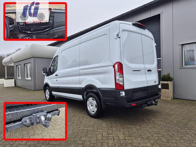 Ford Transit L2H2 2.0 EcoBlue 165PS Trend Heckantrieb 3,5t 2-Sitzer AHK Sitzheizung Lenkradheizung Frontscheibe beheizb. Klimaautomatik PDC v+h Rückf.Kamera Bluetooth DAB Apple CarPlay Android Auto Tempomat Ganzj.Reifen 