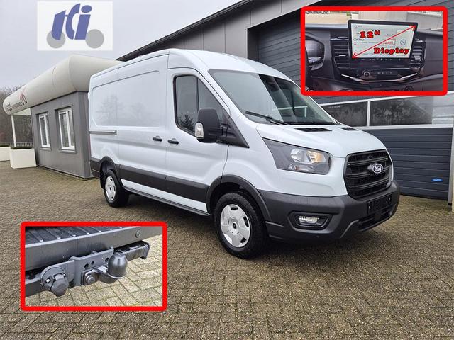 Ford Transit L2H2 2.0 EcoBlue 130PS Trend 3,5t 3-Sitzer AHK Sitzheizung Lenkradheizung Frontscheibe beheizb. Klimaautomatik Bluetooth DAB Apple CarPlay Android Auto PDC v+h Rückf.Kamera Tempomat 