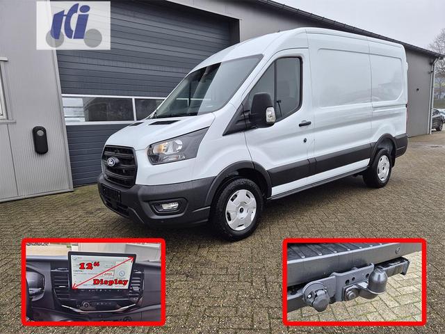 Ford Transit L2H2 2.0 EcoBlue 130PS Trend 3,5t 3-Sitzer AHK Sitzheizung Lenkradheizung Frontscheibe beheizb. Klimaautomatik Bluetooth DAB Apple CarPlay Android Auto PDC v+h Rückf.Kamera Tempomat 