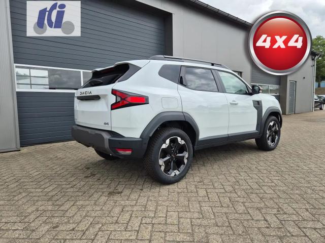 Dacia Duster Extreme 4x4 130PS 1.2 TCe 4x Kamera Lenkradheizung Sitzheizung Klimaautomatik Teil-Leder elektr.Parkbremse Bluetooth Apple Carplay Android Auto PDC v+h 2xKeyless 18-LM Ganzj.Reifen 