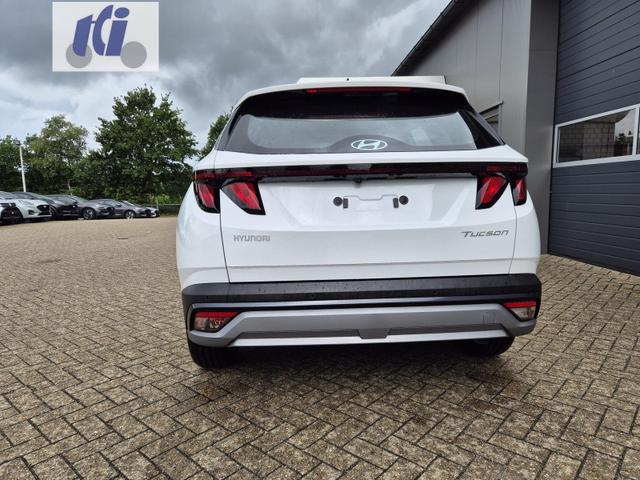 Hyundai TUCSON 1.6 T-GDI 160PS Sitzheizung Lenkradheizung Klimaautomatik Navi 12,3"-Touchscreen DAB+ wireless Apple CarPlay + Android Auto PDC v+h Rückf.Kamera 2xKeyless 17-LM 