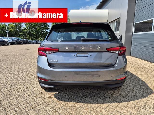 Skoda Fabia 1.0 TSI 115PS DSG Selection 5-türig Rückf.Kamera Parksensoren Sitzheizung Multifunktionslenkrad Klima Skoda-Radio Bluetooth Touchscreen Tempomat Nebelsch. Apple CarPlay + Android Auto 
