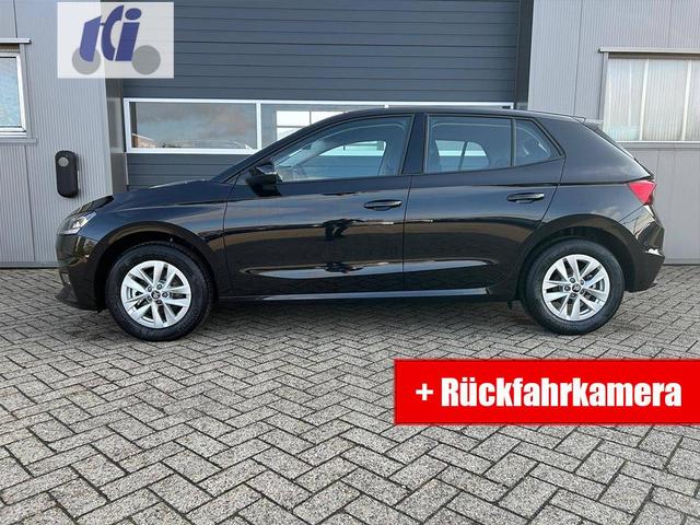 Skoda Fabia 1.0 TSI 115PS DSG Selection 5-türig 15"LM Rückf.Kamera Parksensoren Sitzheizung Multifunktionslenkrad Klima Skoda-Radio Bluetooth Touchscreen Tempomat Nebelsch. Apple CarPlay + Android Auto 