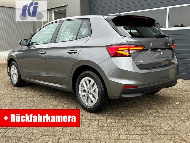 Skoda Fabia 1.0 TSI 115PS DSG Selection 5-türig 15"LM Rückf.Kamera Parksensoren Sitzheizung Multifunktionslenkrad Klima Skoda-Radio Bluetooth Touchscreen Tempomat Nebelsch. Apple CarPlay + Android Auto 