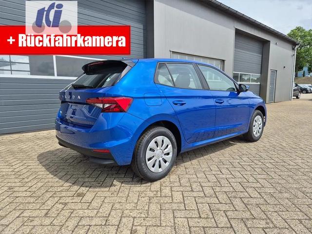 Skoda Fabia 1.0 TSI 115PS DSG Selection 5-türig Rückf.Kamera Parksensoren Sitzheizung Multifunktionslenkrad Klima Skoda-Radio Bluetooth Touchscreen Tempomat Nebelsch. Apple CarPlay + Android Auto 